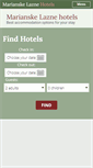 Mobile Screenshot of hotelmarienbad.com