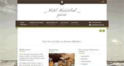 Desktop Screenshot of hotelmarienbad.de